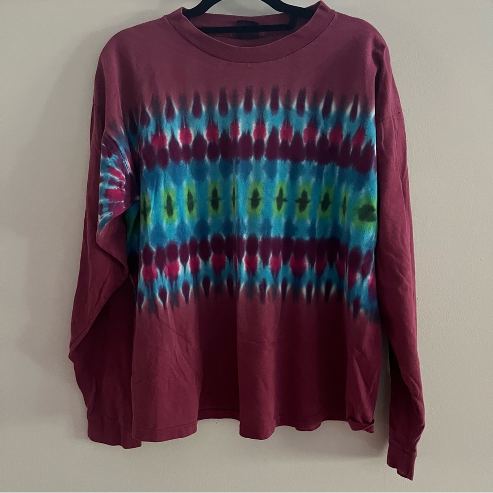 Bright side Tie Dyed Long Sleeve XL Shirt